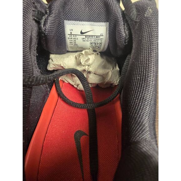 Size 9- Nike Shox Enigma Triple Black Women’s Running Shoes - Picture 6 of 8